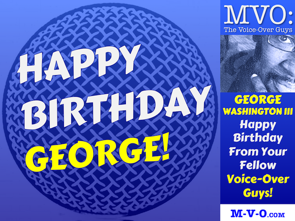 MVO: The Voice-Over Guys George Washington III Birthday