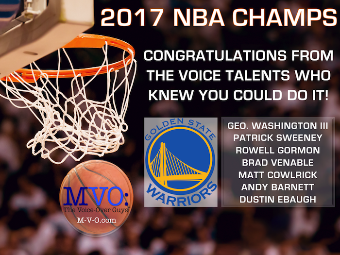 2017 NBA Champion MVO