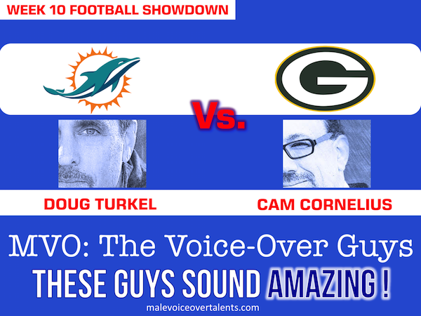 Football Showdown 2018 Week 10 MVO The Voiceover Guys