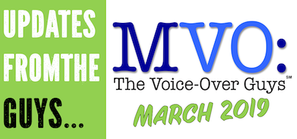MVO: The Voiceover Guys Spring 2019 Update