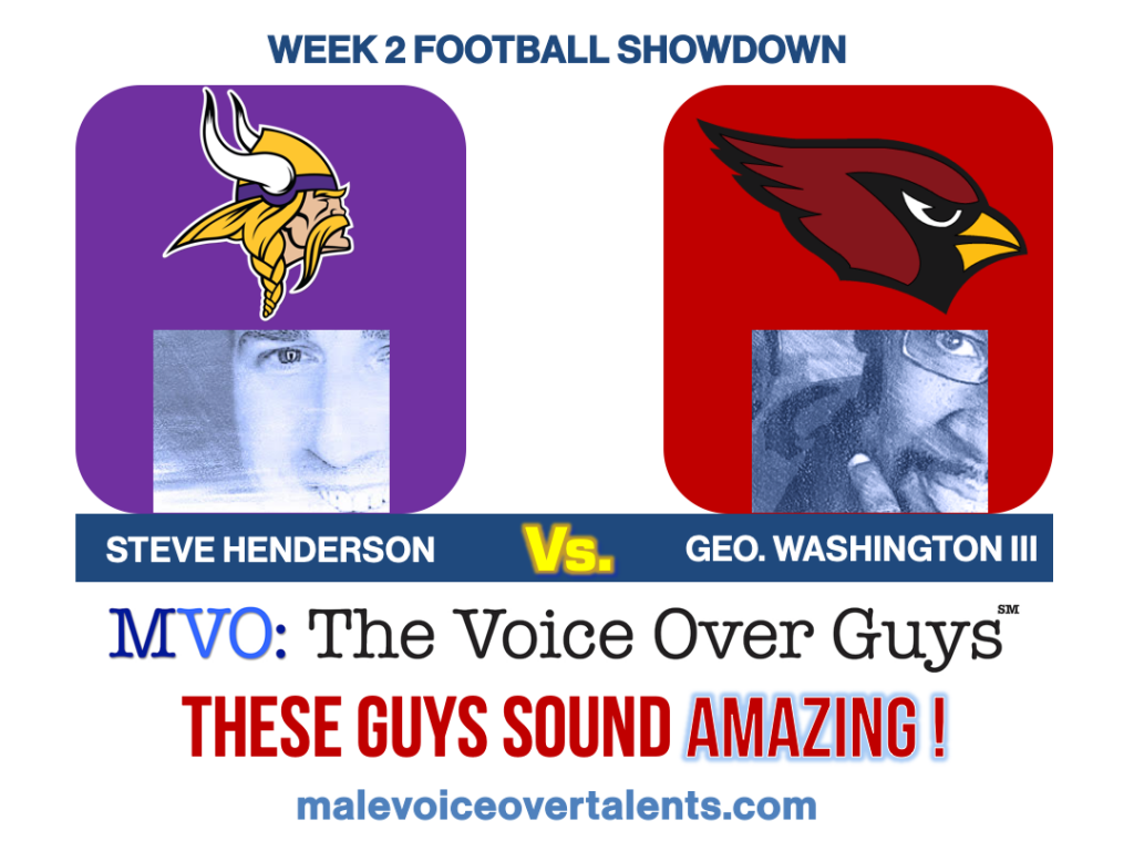 MVO The Voiceover Guys NFL 21 WEEK 2