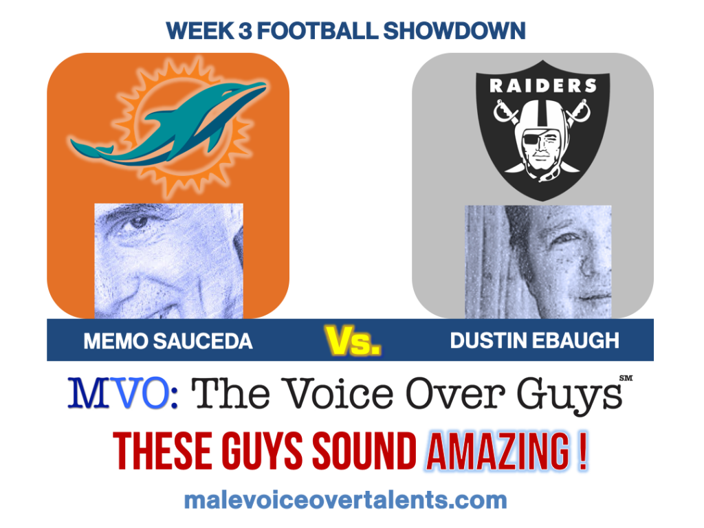 MVO The Voiceover Guys NFL 21 WEEK 3b