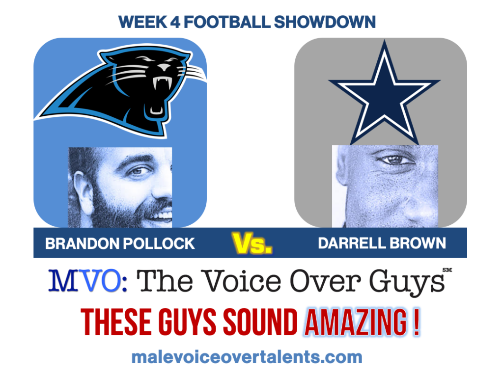 MVO The Voiceover Guys NFL 21 WEEK 4