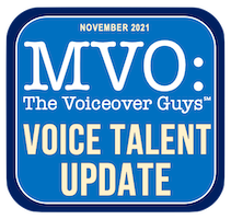 MVO: The Voiceover Guys November 2021 Update