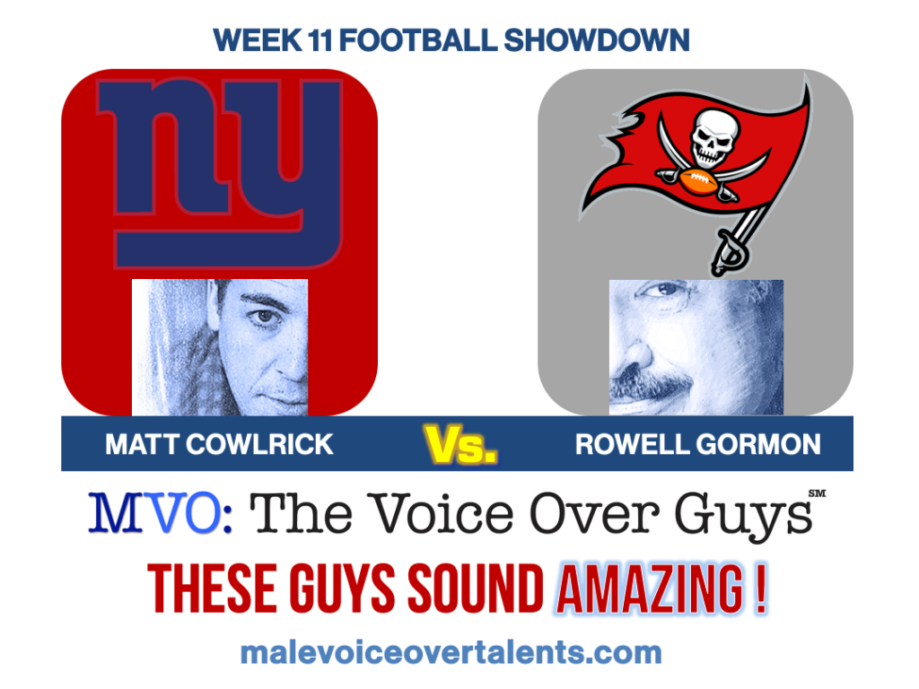 MVO The Voiceover Guys NFL 21 WEEK 11