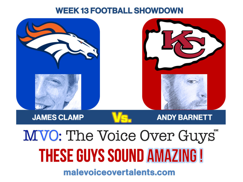 MVO The Voiceover Guys NFL 21 WEEK 13