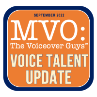 MVO: The Voiceover Guys September 2022 Update