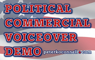 New Political Commercial Voiceover Demo For Peter K. O’Connell