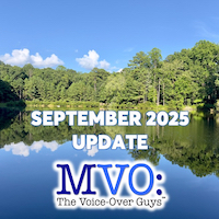 MVO: The Voiceover Guys September 2025 Update